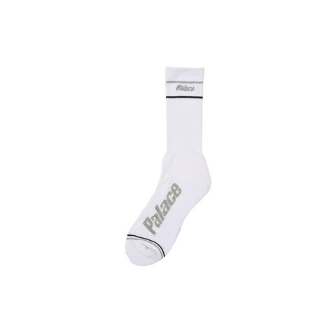 Palace LO CASE SOCK WHITE - Colorway
