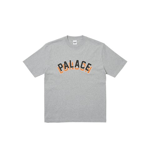 LONDON STACK T-SHIRT GREY MARL