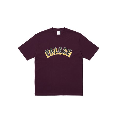 LONDON STACK T-SHIRT RED WINE