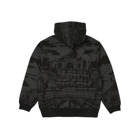 Palace MEGA PALACE HOOD BLACK - Colorway