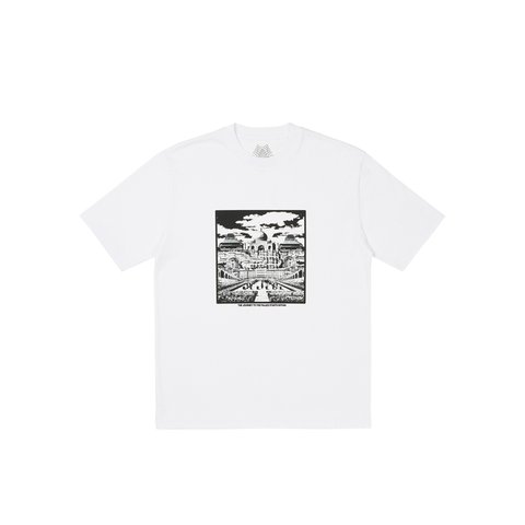 Palace MULTI PALACE T-SHIRT WHITE - Colorway