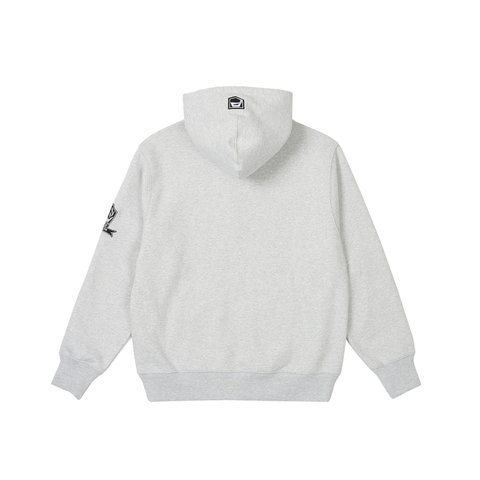 Palace PALACE AVIREX ZIP HOOD GREY MARL - Colorway