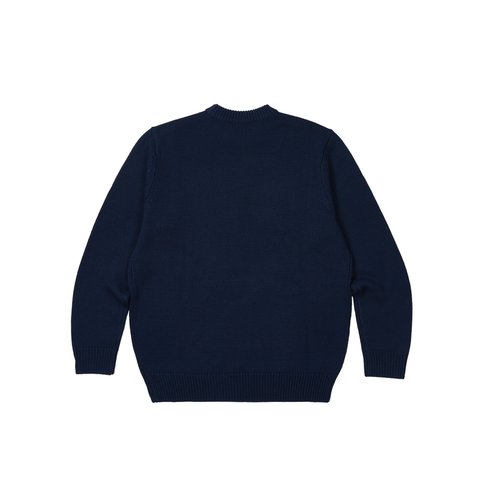 Palace PALACE CAT KNIT NAVY - Colorway