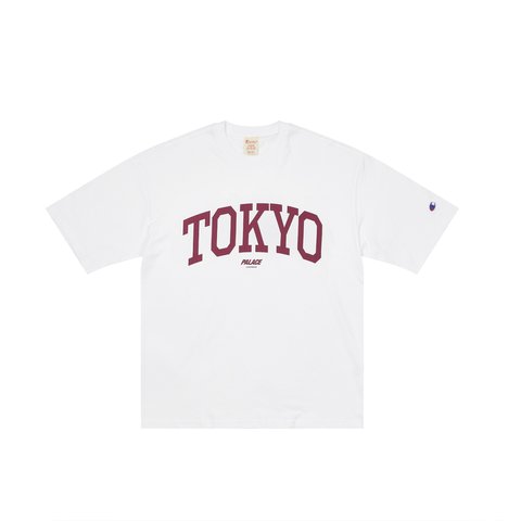 Palace PALACE CHAMPION SHOP T-SHIRT TOKYO WHITE