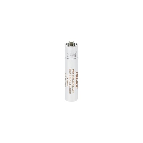 Palace PALACE SHOP METAL CLIPPER LIGHTER LOS ANGELES SILVER