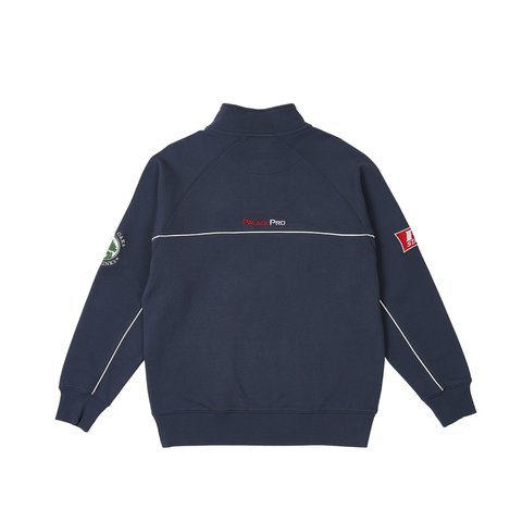 Palace PAR 1/4 ZIP FUNNEL NAVY - Colorway