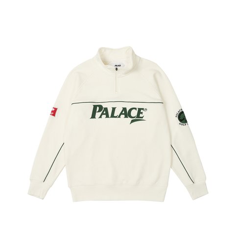 Palace PAR 1/4 ZIP FUNNEL WHITE - Colorway