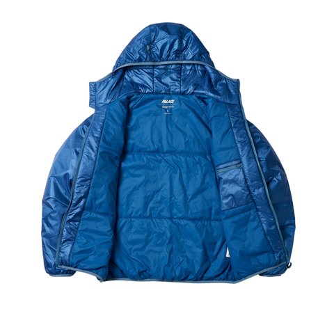 Palace PERTEX QUILTED JACKET BLUE - Colorway