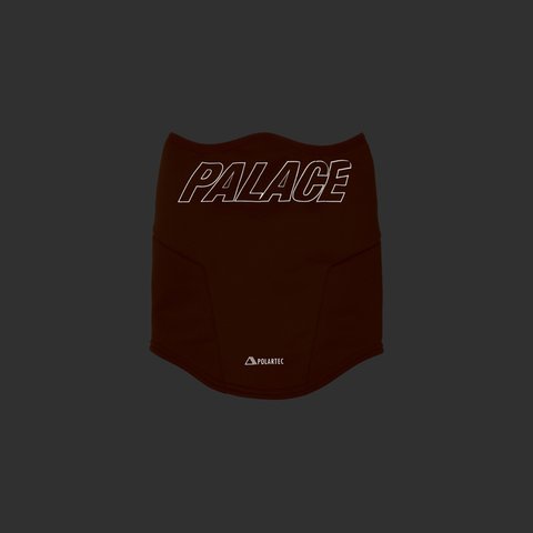 Palace POLARTEC POWERSTRETCH FACE WARMER ORANGE - Colorway