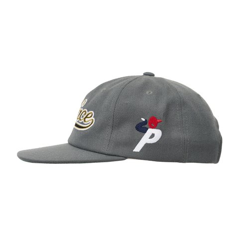Palace POSH SCRIPT STRAPBACK GREY - Colorway