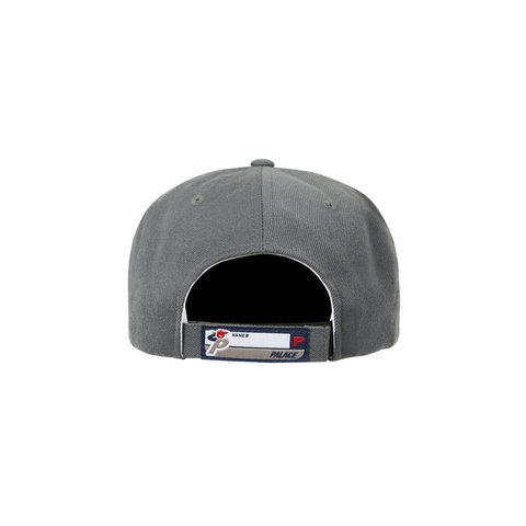 Palace POSH SCRIPT STRAPBACK GREY - Colorway