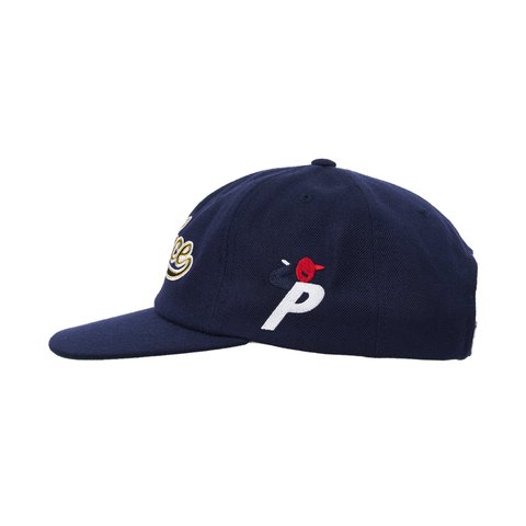 Palace POSH SCRIPT STRAPBACK NAVY - Colorway