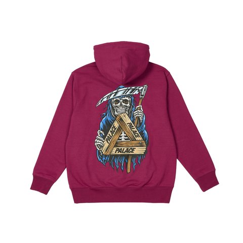 Palace REAPER HOOD BEETROOT - Colorway