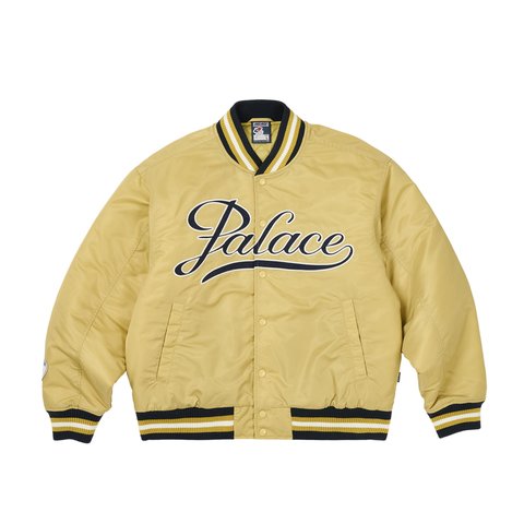 Palace SATIN THE ARENA JACKET GOLD - Colorway