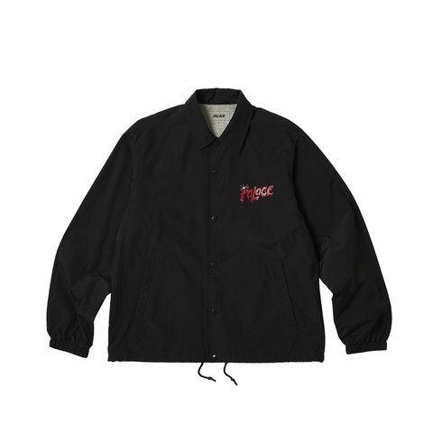 Palace SCRATCHY COACH JACKET BLACK - Colorway