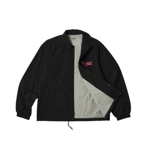 Palace SCRATCHY COACH JACKET BLACK - Colorway