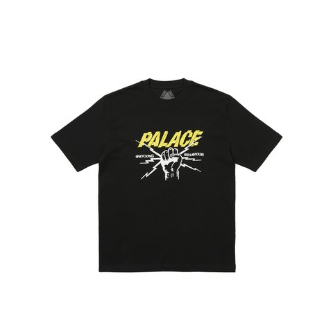 Palace SHOCKING BEHAVIOUR T-SHIRT BLACK - Colorway