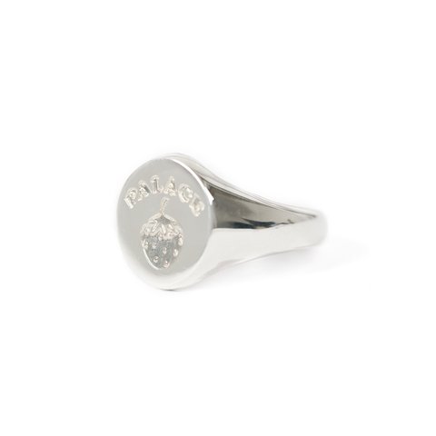 Palace STRAWBERRY SIGNET RING SILVER - Colorway