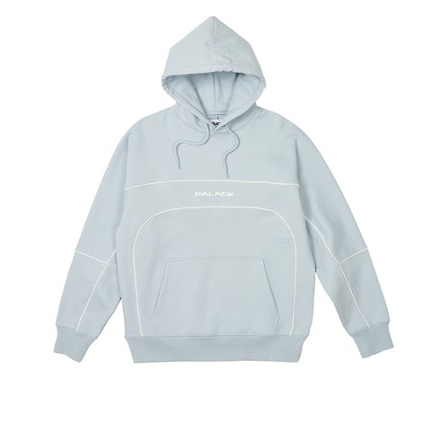 Palace TRACK HOOD CHILL BLUE - Colorway