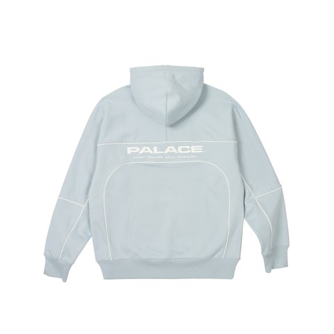 Palace TRACK HOOD CHILL BLUE - Colorway
