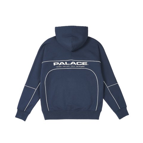 TRACK HOOD NAVY