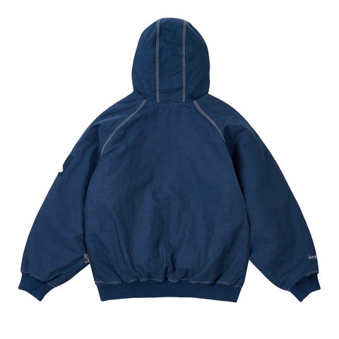 Palace 10 OZ HOODED JACKET NAVY - Colorway