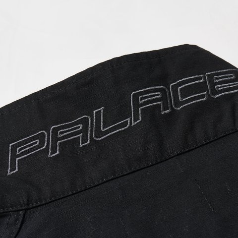 Palace RIPSTOP CTN JACKET BLACK - Colorway