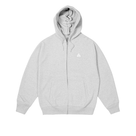 Palace SOFAR ZIP HOOD GREY MARL - $158.00