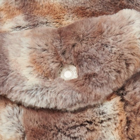 Palace FURRY TRUCKER JACKET BROWN - Colorway