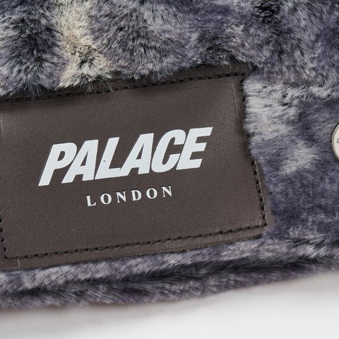 Palace FURRY TRUCKER JACKET GREY - Colorway