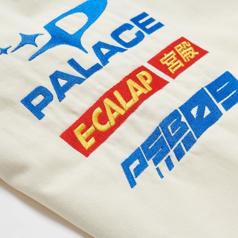 Palace PALLY RALLY JACKET OFF WHITE - Colorway