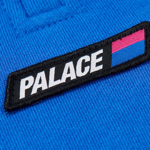 Palace FERGHAUS 1/4 ZIP BLUE BERRY - Colorway