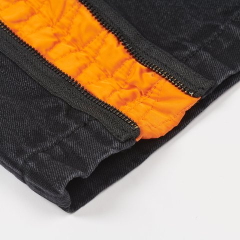 Palace ZIPPED FLIGHT TROUSER BLACK - Colorway