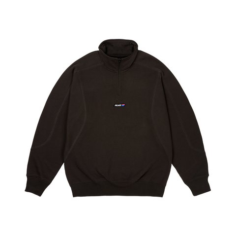 Palace FERGHAUS 1/4 ZIP BLACK - $168.00