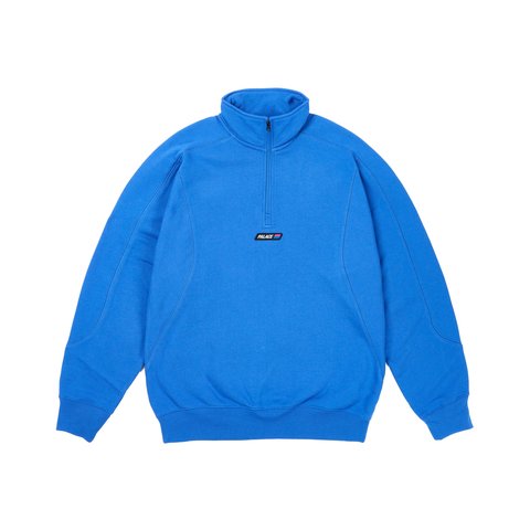 Palace FERGHAUS 1/4 ZIP BLUE BERRY - $168.00