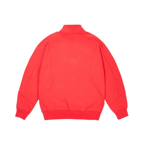 Palace FERGHAUS 1/4 ZIP TOMATO RED - Colorway