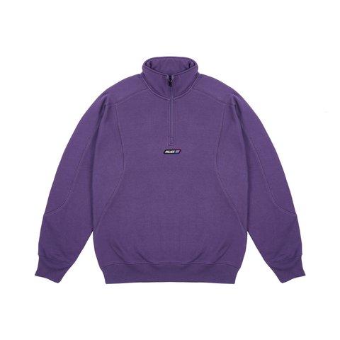 Palace FERGHAUS 1/4 ZIP PURP - $168.00
