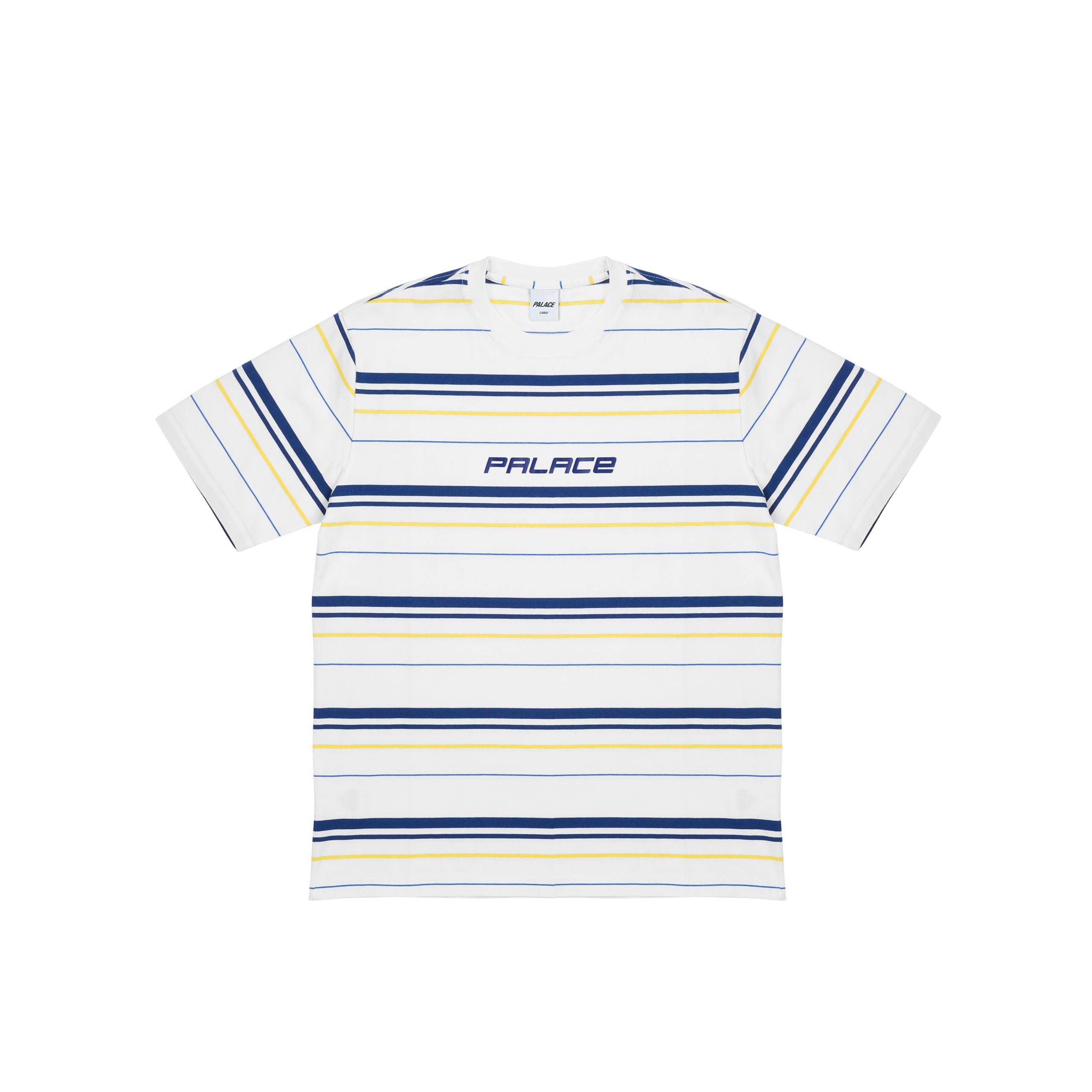 MULTI STRIPER T-SHIRT WHITE