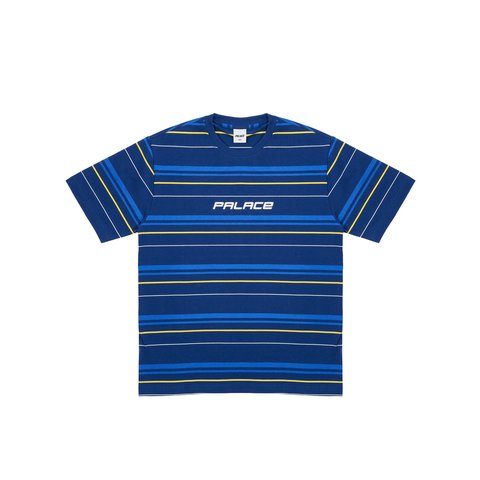 Palace MULTI STRIPER T-SHIRT NAVY - $78.00
