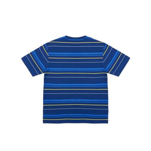 Palace MULTI STRIPER T-SHIRT NAVY - Colorway