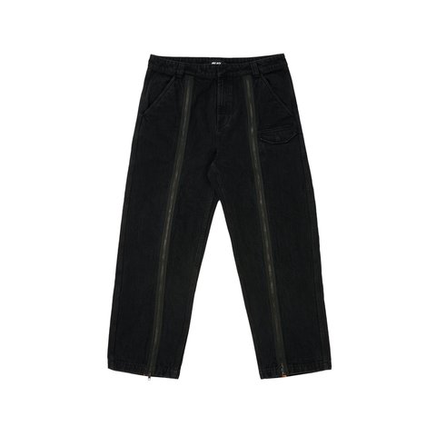 Palace ZIPPED FLIGHT TROUSER BLACK - Colorway