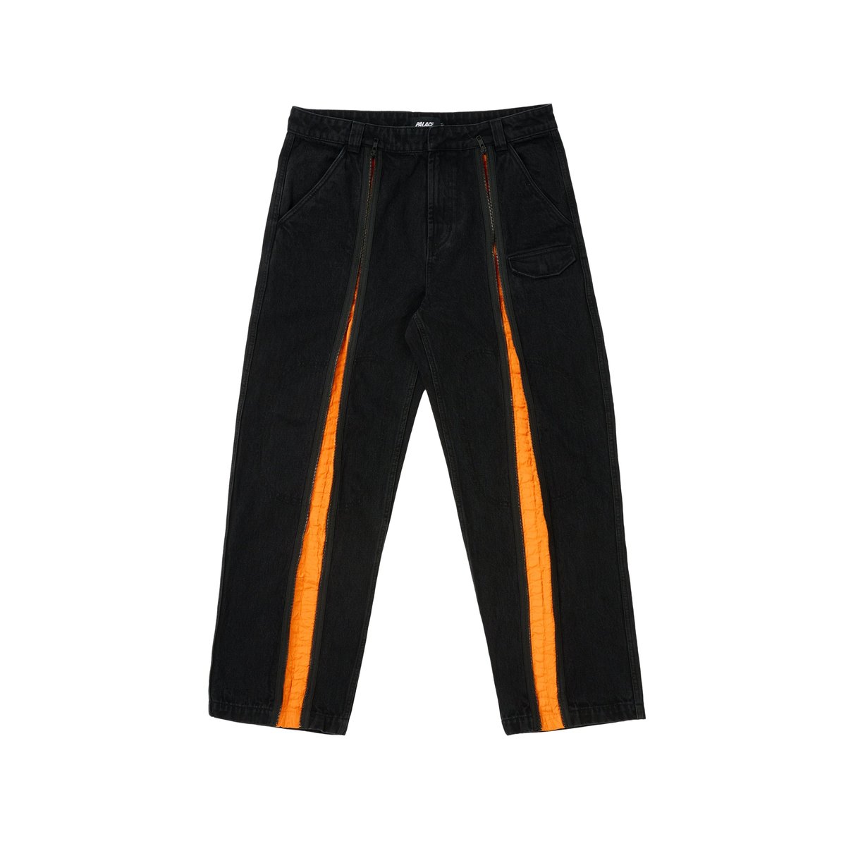 Palace ZIPPED FLIGHT TROUSER BLACK (Autumn 2024) - $268.00