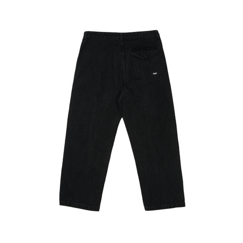 Palace ZIPPED FLIGHT TROUSER BLACK - Colorway