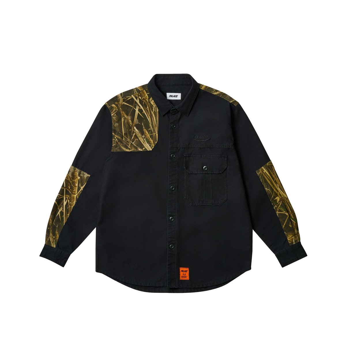 Palace MAXIMUM OVERSHIRT BLACK (Autumn 2024) - $178.00