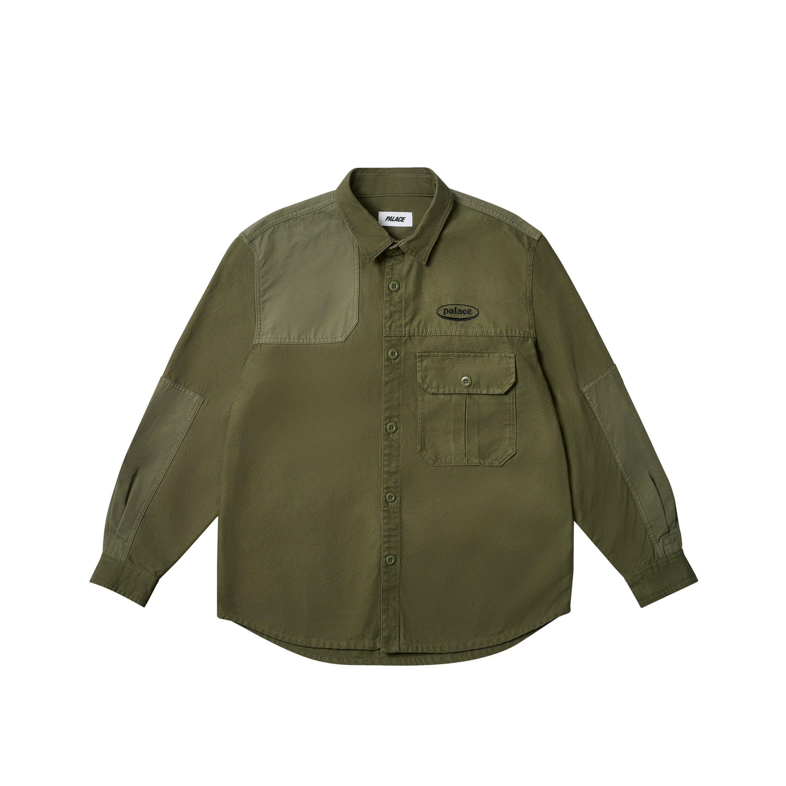 MAXIMUM OVERSHIRT THE DEEP GREEN