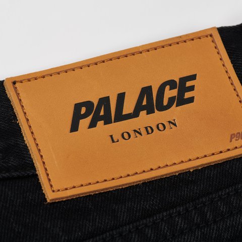 Palace EL SCRIPT P90 BAGGY JEAN BLACK - Colorway