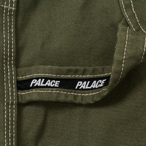 Palace 10 OZ DOUBLE KNEE PANT THE DEEP GREEN - Colorway