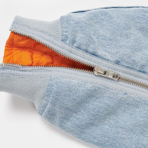 Palace ZIPPED MA-1 BOMBER JACKET STONE WASH - Colorway