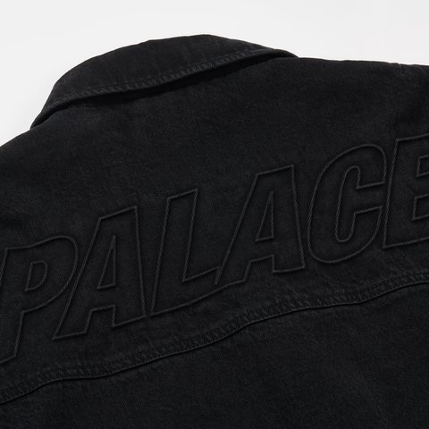 Palace ZIPPED MA-1 BOMBER JACKET BLACK - Colorway
