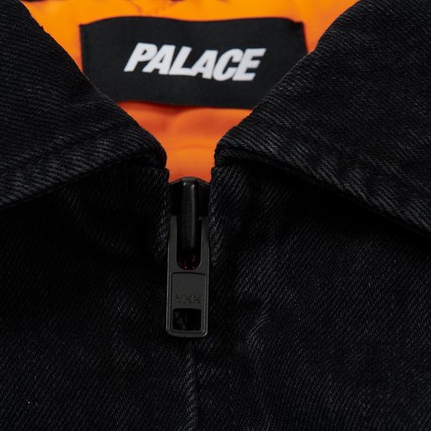Palace ZIPPED MA-1 BOMBER JACKET BLACK - Colorway